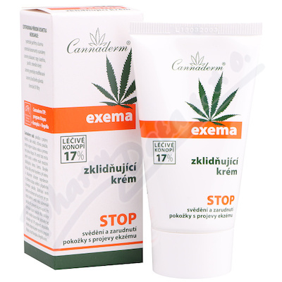 Cannaderm Exema zklidňující krém 50g