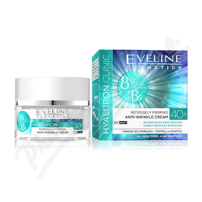 EVELINE HYALURON CLINIC 40+ Denní/noční krém 50ml