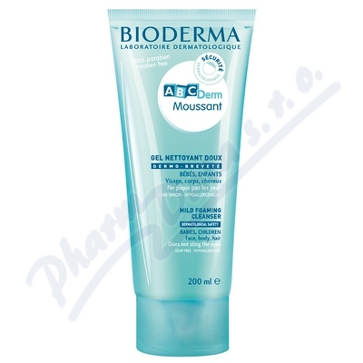 BIODERMA ABCDerm Gel moussant 200 ml