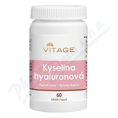 Vitage Kyselina hyaluronová tob.60