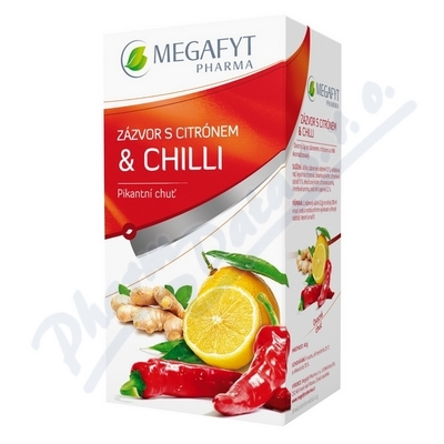 Megafyt Ovocný Zázvor s citrónem a chilli 20x2g