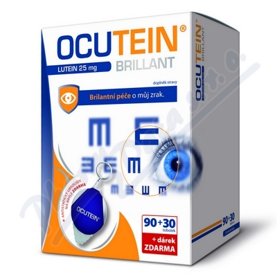 Da Vinci Ocutein Brillant Luteín 25 mg 120 kapsúl + Darček