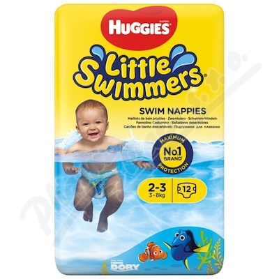 HUGGIES Little Swimmers 2-3 3-8kg 12ks