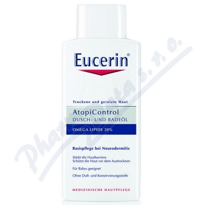 Eucerin AtopiControl sprch.olej suchá zarud.400ml