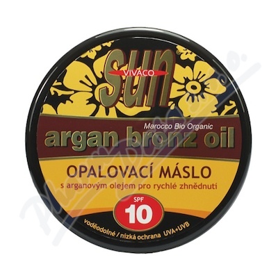 VIVACOsun opalovací máslo argan.olej SPF10 200ml
