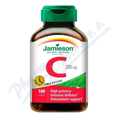 JAMIESON Vitamín C 500mg s postup.uvolňov.tbl.100