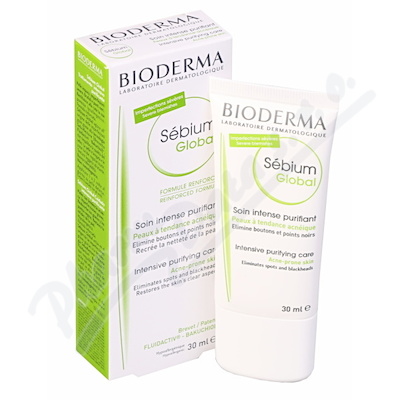 Bioderma Sébium Global pleťový gél na mastnú pleť 30 ml