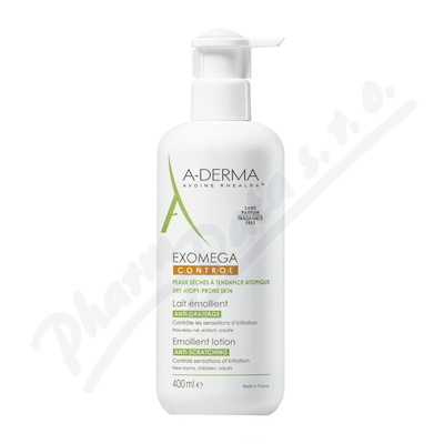 A-Derma Exomega Control emolienčné mlieko 400 ml