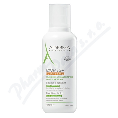 A-Derma Exomega Control emolienčný balzam 400 ml