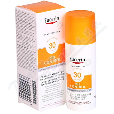 EUCERIN SUN Gel na obl Oil Control SPF30 50ml_2018