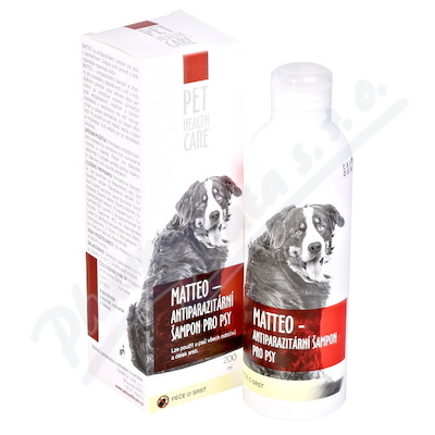 PET HEALTH CARE MATTEO antiparazit šamp.psy 200ml