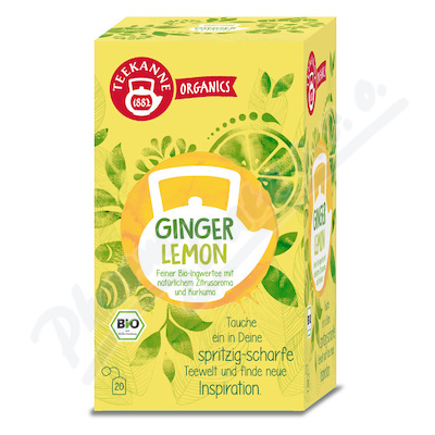 TEEKANNE BIO Organics Ginger Lemon 20x1.8g