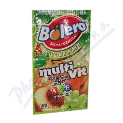 BOLERO Multivitamín inst.nápoj bez cukru 8g