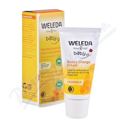 WELEDA Měsíčkový kojenecký krém na opruzeniny 30ml