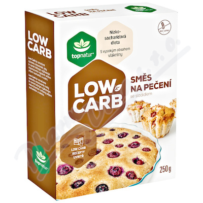 LOW CARB směs na pečení 250g TOPNATUR