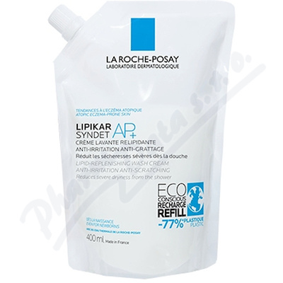 LA ROCHE-POSAY LIPIKAR Syndet AP gel náplň 400ml