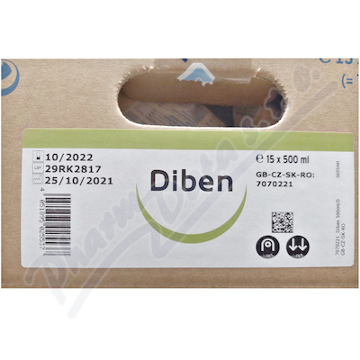 Diben por.sol.15x500ml