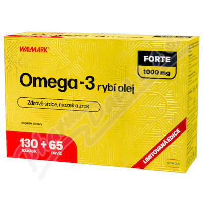 Walmark Omega 3 Forte tob.130+65 Promo 2023