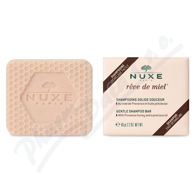 NUXE Přírodní tuhý šampon Reve de Miel 65g