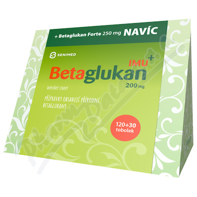 Betaglukan IMU+ tabliet 120 + Betaglukan FORTE+ tabliet 30