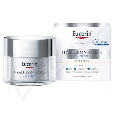 Eucerin Hyaluron-Filler denný krém proti vráskam SPF 30 všetky typy pleti 50 ml