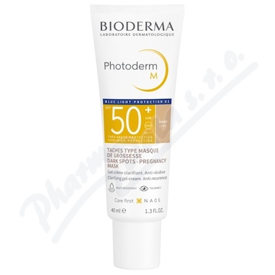 Bioderma Rozjasňujúci a zjednocujúcej gél-krém Photoderm M SPF 50+ 40 ml