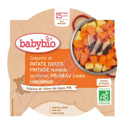 BABYBIO slad.bram-suš.švestky-perlička 15m+ 260g