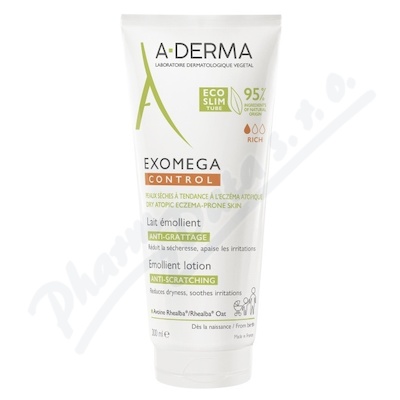 A-DERMA Exomega CONTROL Emolienční mléko 200ml