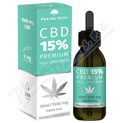 CBD 15% PREMIUM 1500mg Full Spectrum 10ml