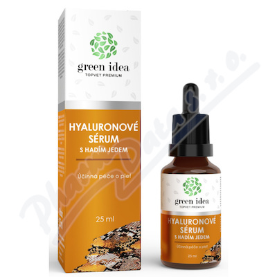 Green idea Hyaluronové sérum s hadím jedem 25ml