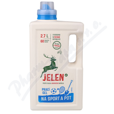 JELEN prací gel na sport a pot 2.7l