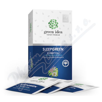 Green idea čaj bylinný Sleepgreen 20x1.5g