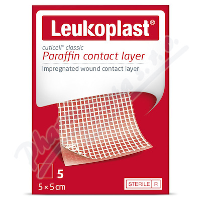 Leukoplast Cuticell Clas.5x5cm mast.tyl s par.5ks