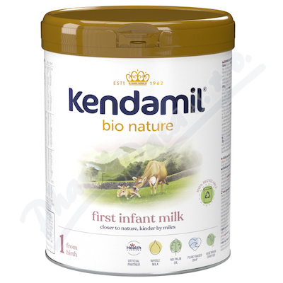 Kendamil Nature kojen.počát.mléko 1 DHA+ BIO 800g