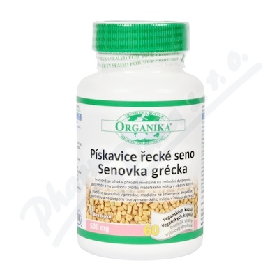 ORGANIKA Pískavice řecké seno 500mg cps.60