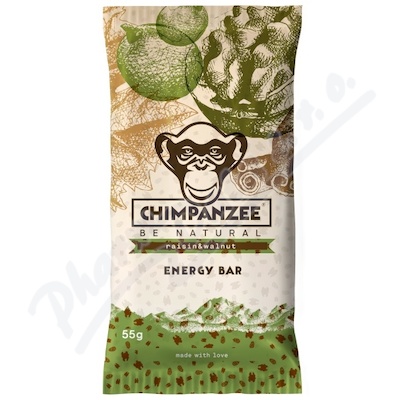 Chimpanzee Energy Bar raisin&walnut tyčinka 55g