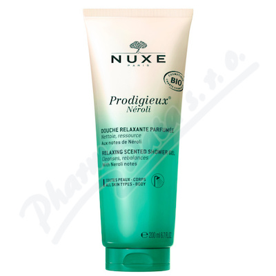 NUXE Prodigieux Néroli BIO Sprchový gel 200ml