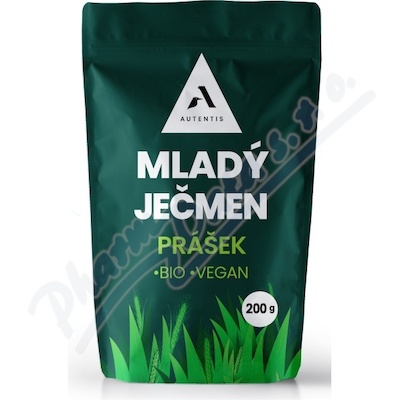 Autentis Mladý ječmen prášek BIO 200g