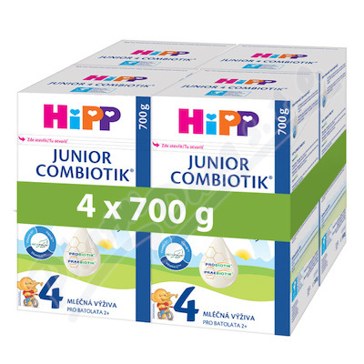 HiPP 4 Junior Combiotik mléčná výživa 4x700g