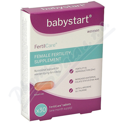 Babystart FertilCare vit. s kys.listovou cps.30