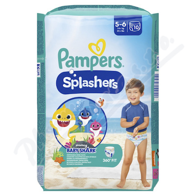 Pampers Splashers 5-6 plen.kalhot.14kg+ 10ks