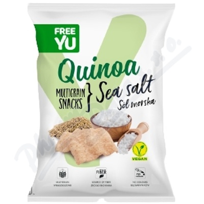 Free Yu Quinoa multigrain snack Sea salt 70g