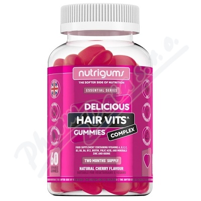 Nutrigums Energy Hair Vits Complex gummies 60ks