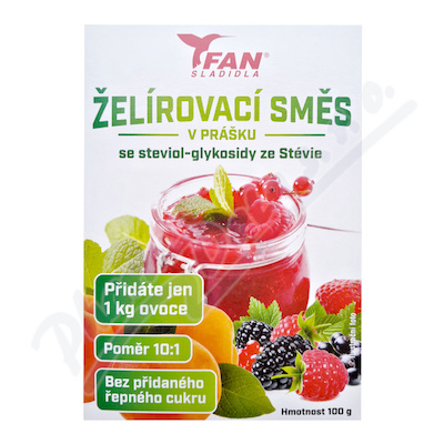 Fan Želírovací směs se Stévií 100g