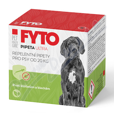 PET FYTO PIPETA ULTRA pes od 20kg 6x10ml