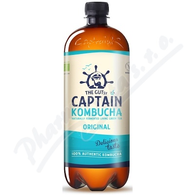 The Gutsy Captain Kombucha original BIO 1l