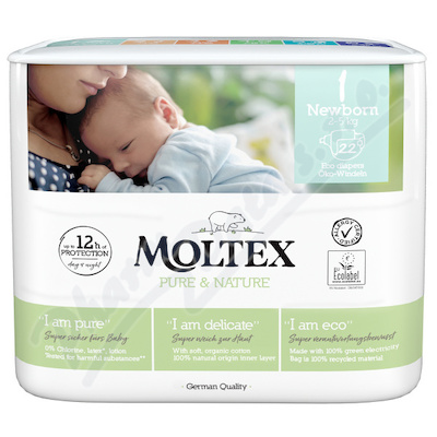 Moltex Pure&Nature 1 Newborn plenk.kalh.2-5kg 22ks