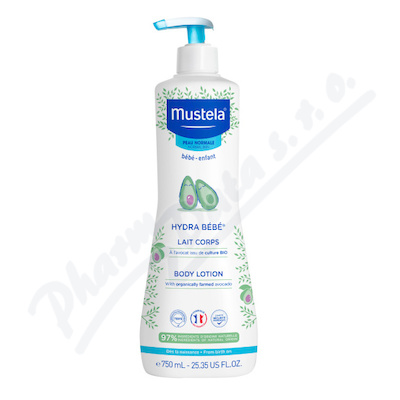 Mustela Hydratační tělové mléko 750ml