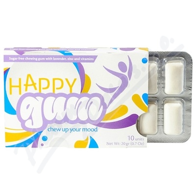 Happygum funkční žvýkačka 9ks