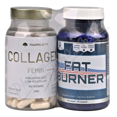 Collagen Femin tob.90+Fat Burner cps.90